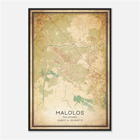Detailed Road Map of Malolos .
